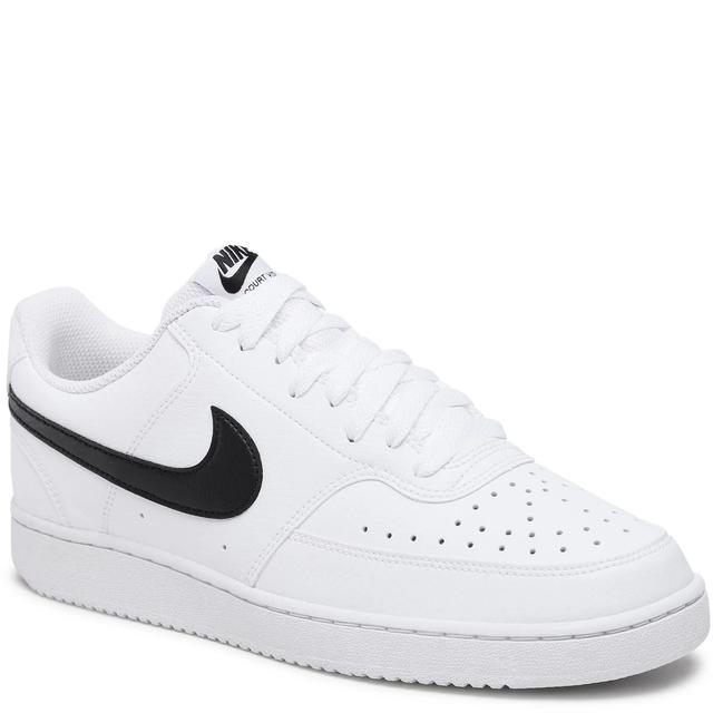 Laisvalaikio bateliai vyrams, Balta, Court vision trainers
