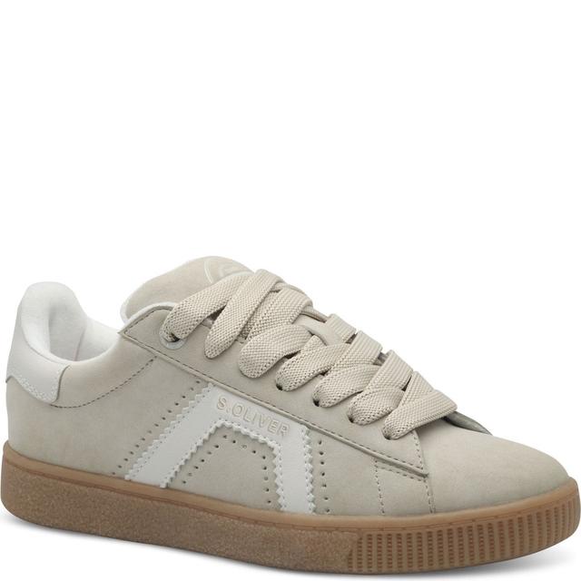 Laisvalaikio bateliai moterims, Smėlio, Women Lace-up