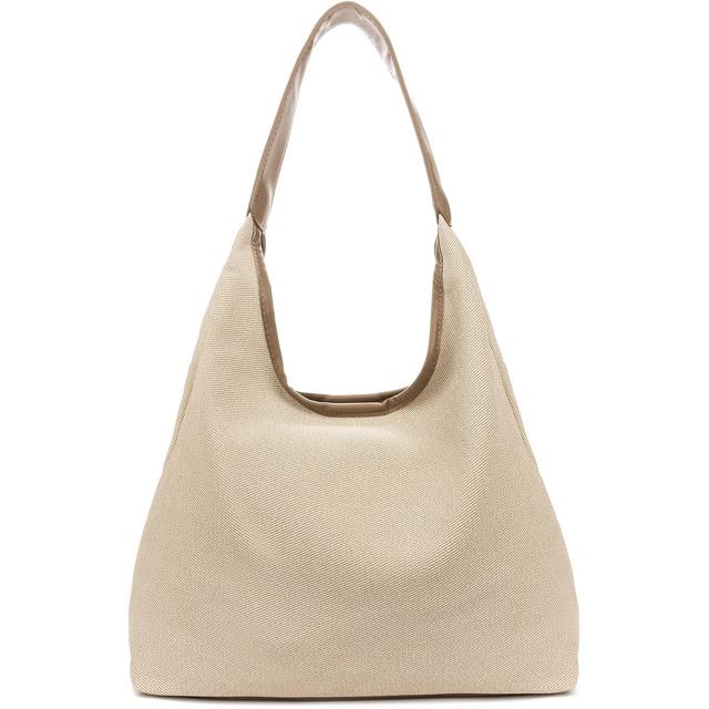 Rankinė per petį moterims, Smėlio, Shoulder bag