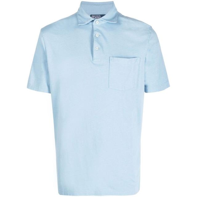 Polo marškiniai trumpos rank. vyrams, Mėlyna, Short sleeve polo shirt
