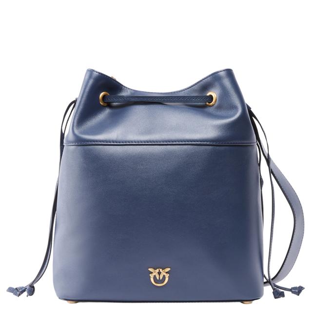 Rankinė per petį moterims, Mėlyna, Secchiello classic bag