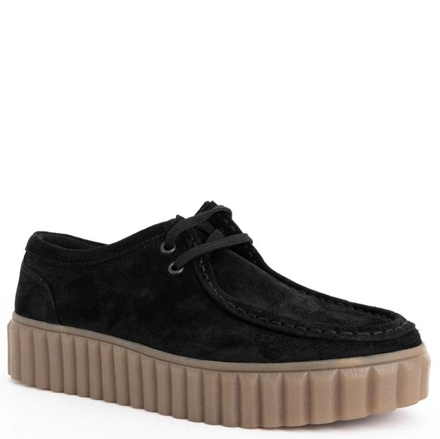Laisvalaikio bateliai moterims, Juoda, Leisure, GRUNER SCHUHE