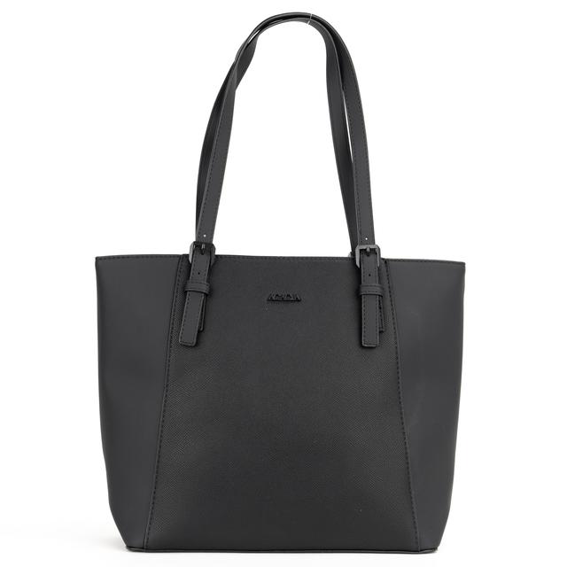 Pirkinių krepšys moterims, Juoda, Tote bag