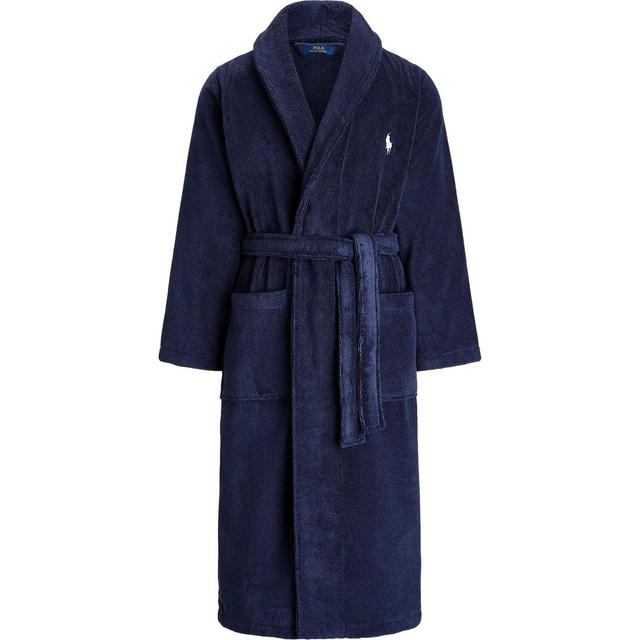 Chalatas vyrams, Mėlyna, BCI COTTON/TERRY-SLE