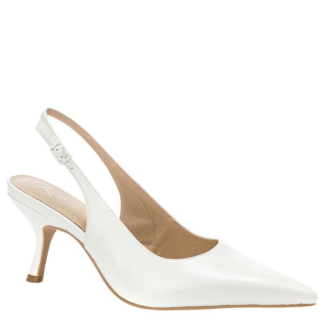 Aukštakulniai moterims, Balta, Pumps
