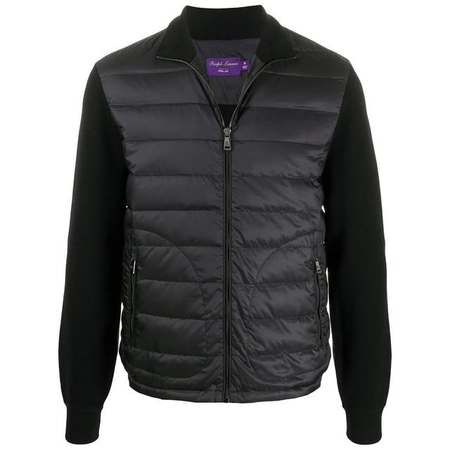 Bomberis vyrams, Juoda, Hybrid full zip jacket