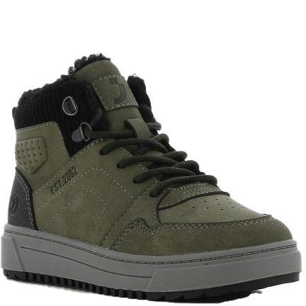 Laisvalaikio bateliai berniukams, Chaki, Boys kids high sneakers
