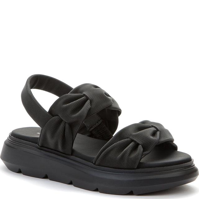 Basutės moterims, Juoda, SANDALS