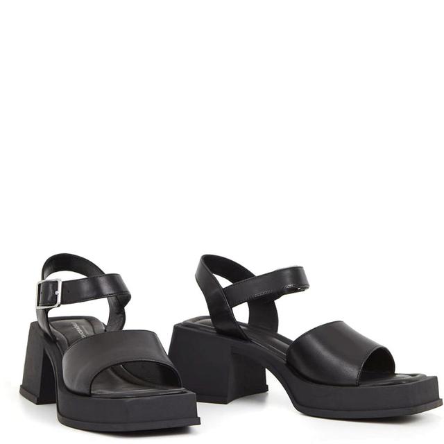 Basutės moterims, Juoda, Hennie sandals