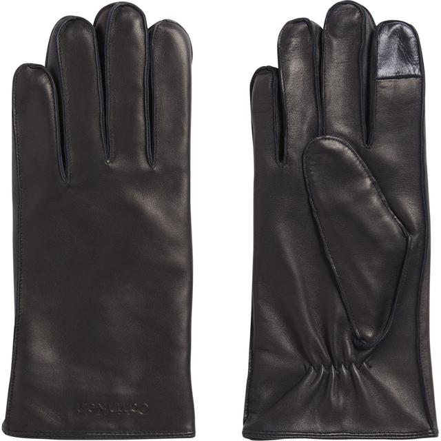 Pirštuotos pirštinės vyrams, Juoda, Stitched gloves