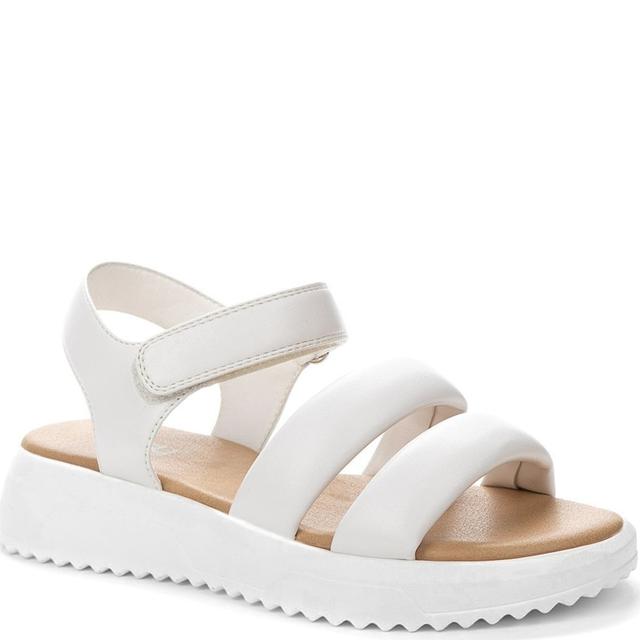 Basutės mergaitėms, Balta, SANDALS