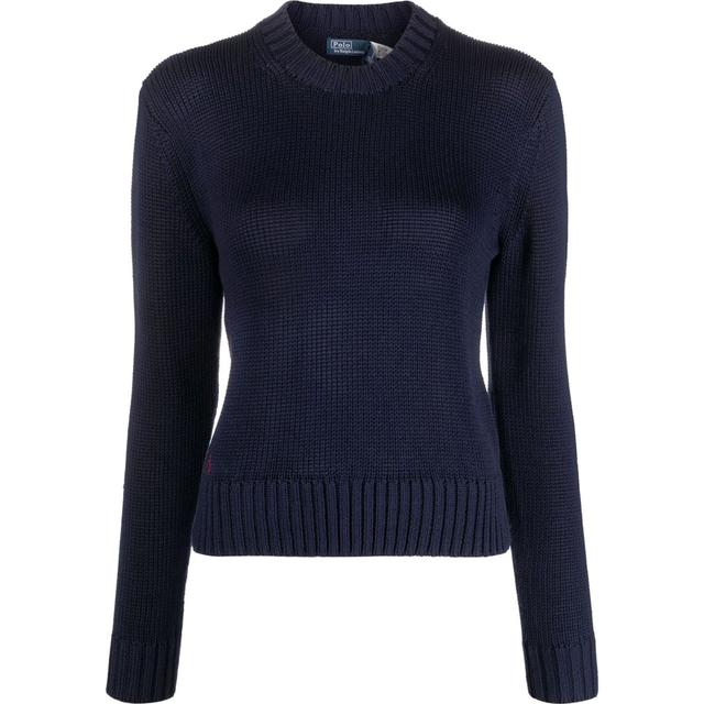 Megztinis moterims, Mėlyna, Long sleeve pullover