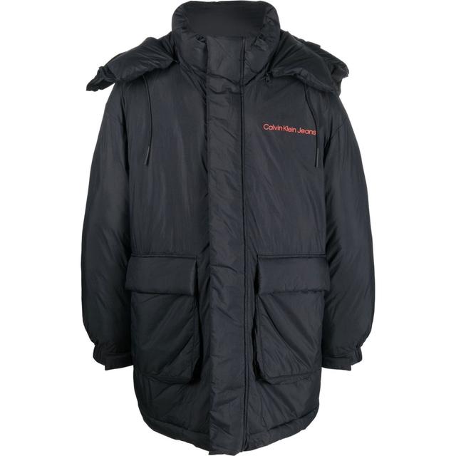 Pūkinė striukė vyrams, Juoda, Sustainable long parka