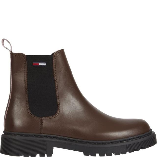 Aulinukai moterims, Ruda,  FLAT CHELSEA BOOTIES