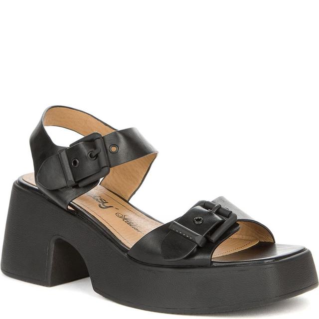 Basutės moterims, Juoda, SANDALS