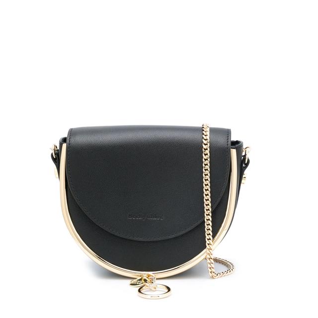 Rankinė per petį moterims, Juoda, Mara evening clutch