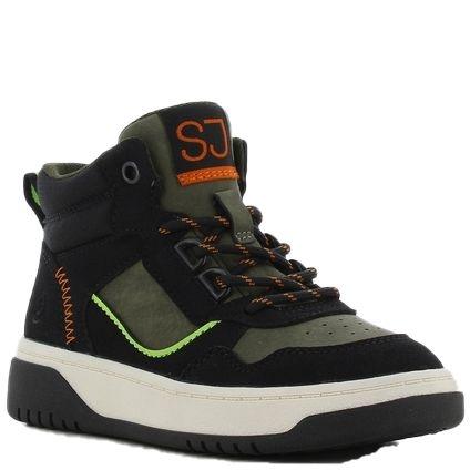 Laisvalaikio bateliai berniukams, Juoda, Boys kids high sneakers