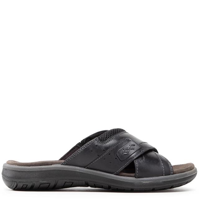 Šlepetės vyrams, Juoda, LOGATO SLIPPERS