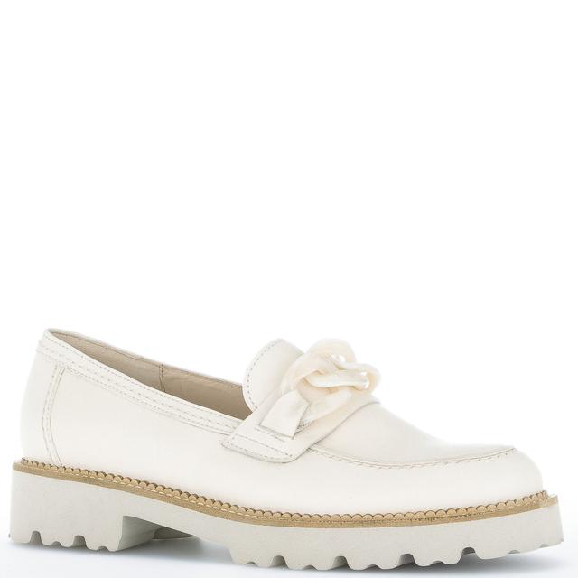 Loaferiai moterims, Balta, Loafers