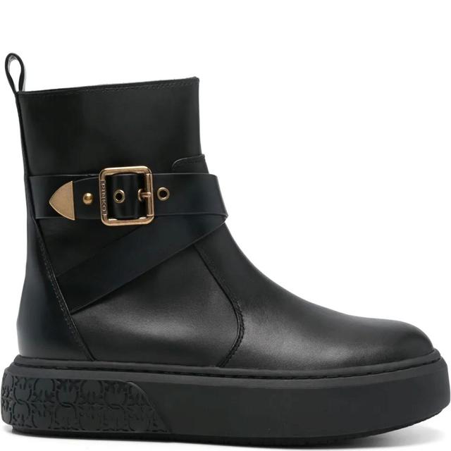 Laisvalaikio bateliai moterims, Juoda, Yoko mid sneaker