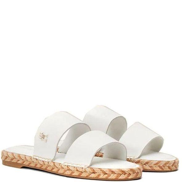Šlepetės moterims, Smėlio, Flat sandal