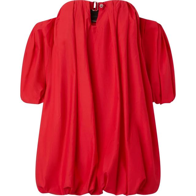 Mini suknelė moterims, Raudona, Off-shoulder mini dress