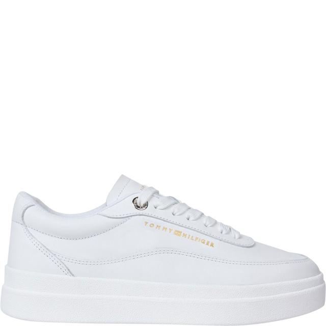 Laisvalaikio bateliai moterims, Balta, Modern court sneaker