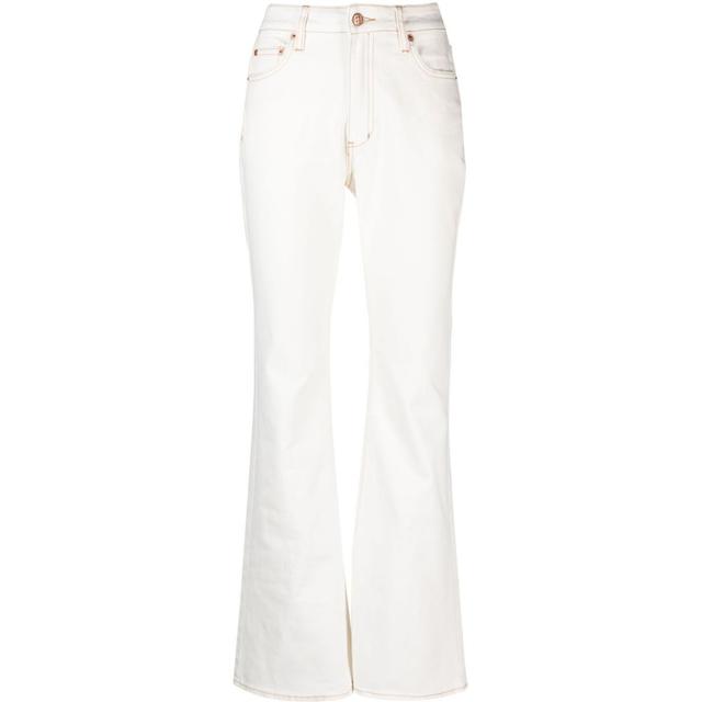 Platėjantys džinsai moterims, Balta, Soho sugar rush flared jeans