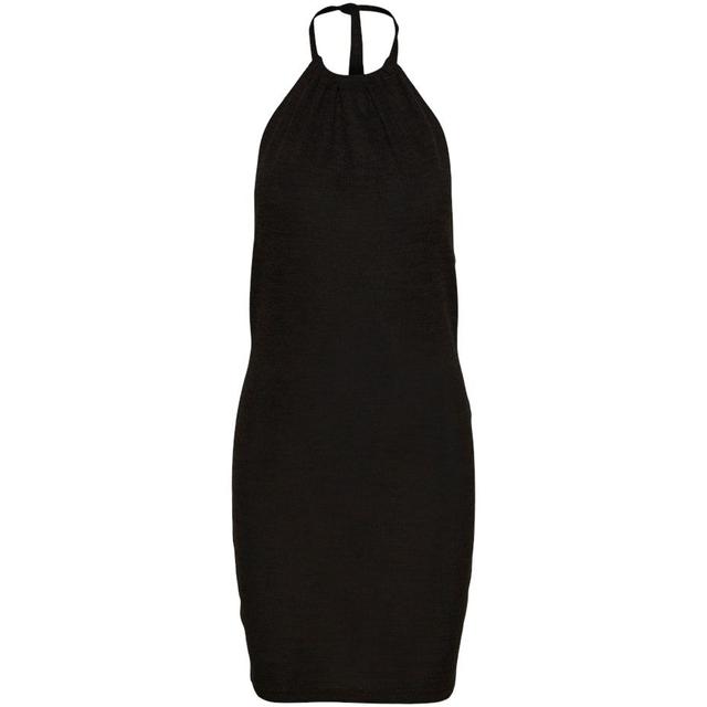 Mini suknelė moterims, Juoda, NMZARAH S/L HALTERNEC