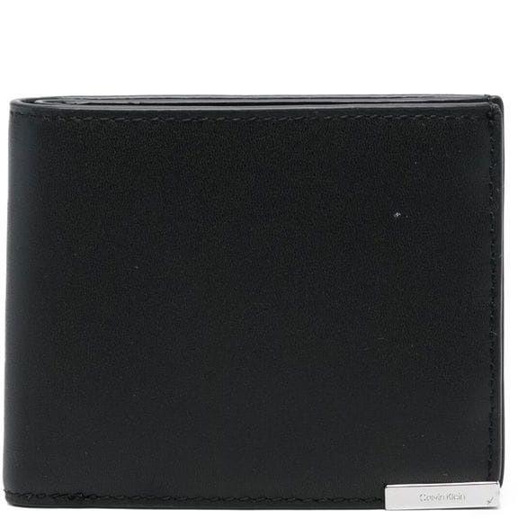 Piniginė vyrams, Juoda, MODERN PLAQUE BIFOLD 5CC COIN