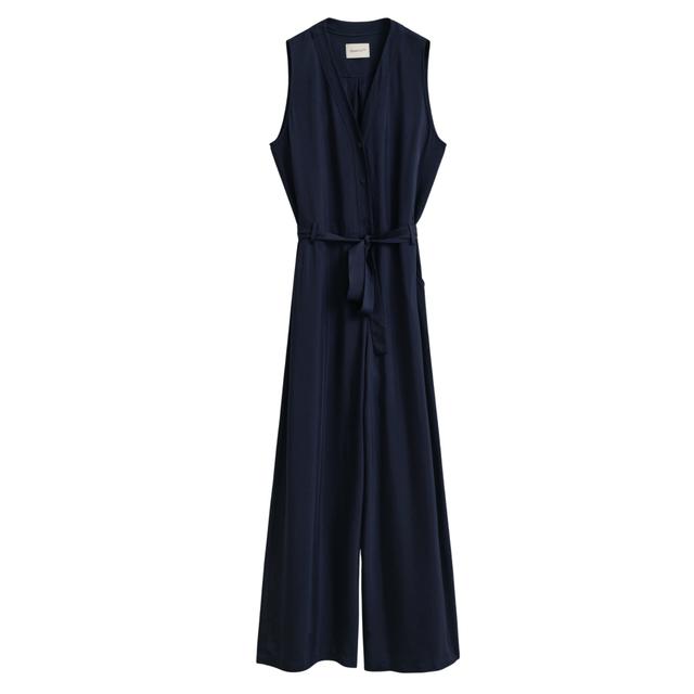 Kombinezonas moterims, Mėlyna, 4503505-433 Jumpsuits