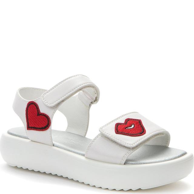 Basutės mergaitėms, Balta, SANDALS