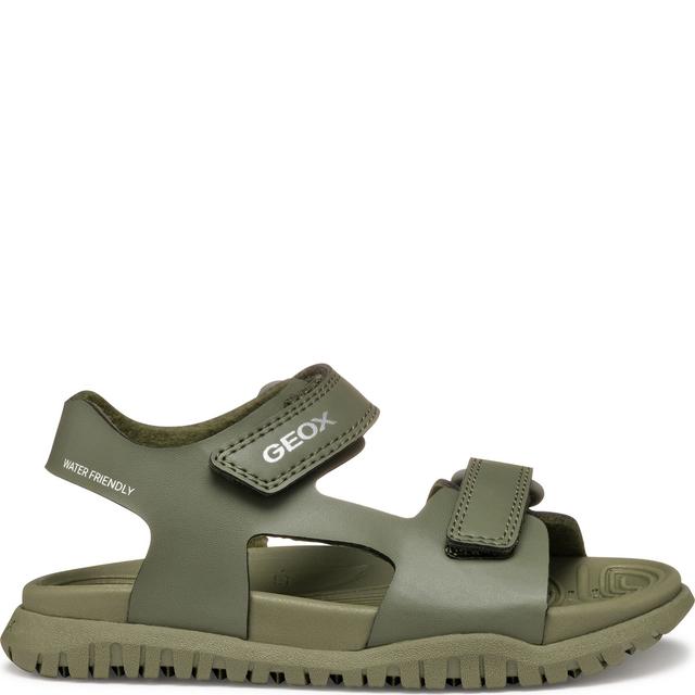 Basutės berniukams, Žalia, Fusbetto sandals