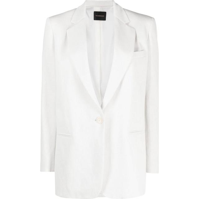 Švarkas moterims, Balta, Guia oversized blazer