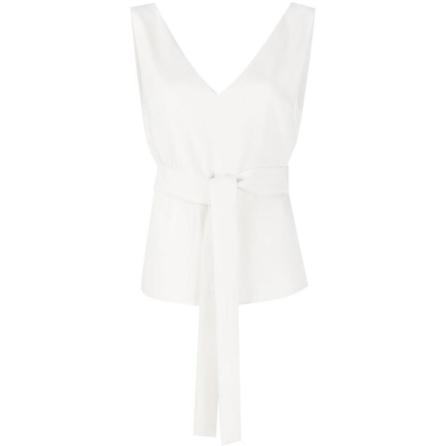 Palaidinės moterims, Balta, V-nesk blouse