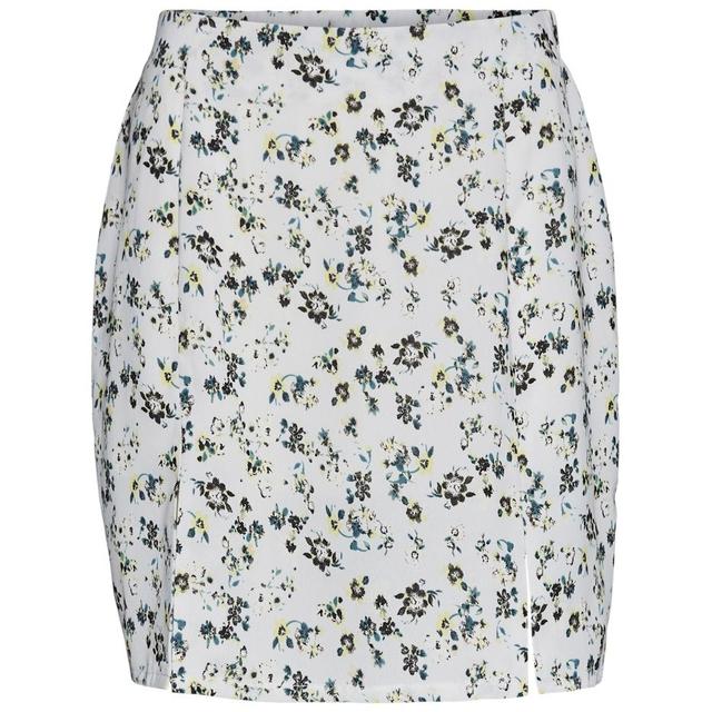 Mini sijonas moterims, Mėlyna, NMJOE HW SHORT SKIRT