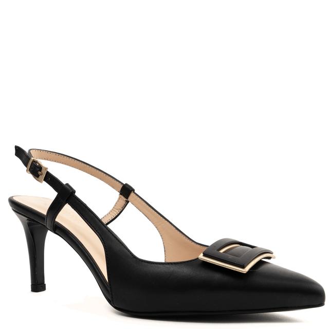 Aukštakulniai moterims, Juoda, Pumps
