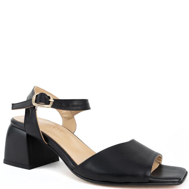 Basutės moterims, Juoda, Sandals