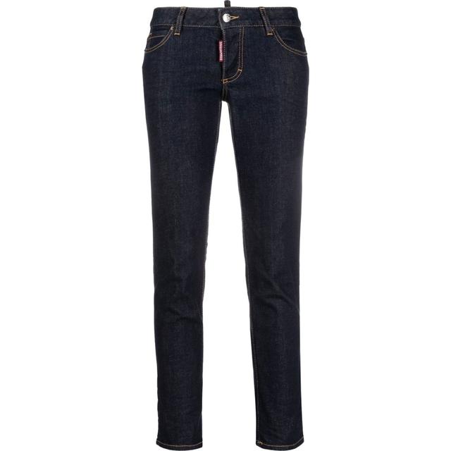 Aptempti džinsai moterims, Mėlyna, B-icon jennifer crop jean