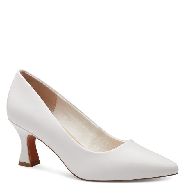 Aukštakulniai moterims, Balta, Elegant pumps