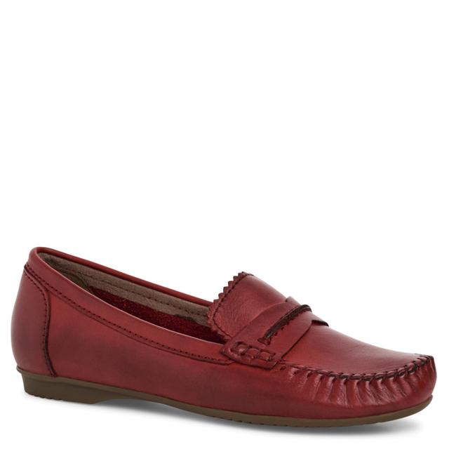Loaferiai moterims, Raudona, Loafers, wen24225-42-500