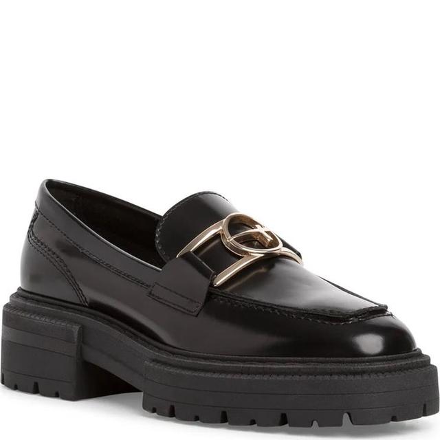 Loaferiai moterims, Juoda, LOAFERS