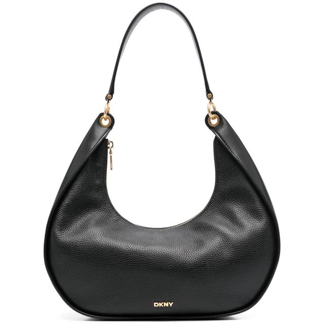 Rankinė per petį moterims, Juoda, Abby lg hobo