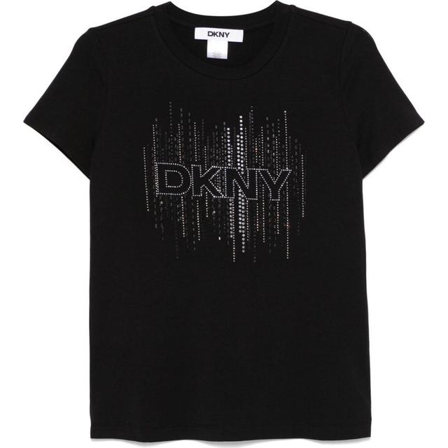 Marškinėliai trump. rankovėmis moterims, Juoda, S/s logo tee