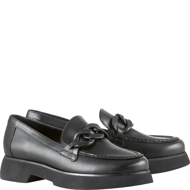 Loaferiai moterims, Juoda, Stacy loafers