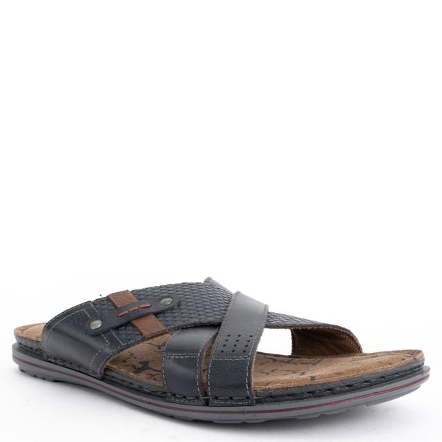 Šlepetės vyrams, Mėlyna, Slippers