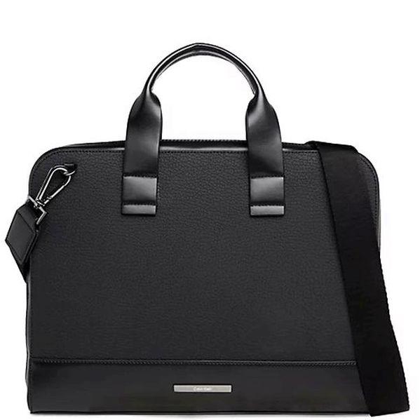 Dėklas kompiuteriui vyrams, Juoda, Modern bar slim laptop bag