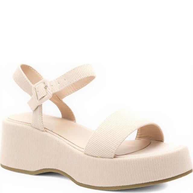 Basutės moterims, Smėlio, SANDALS