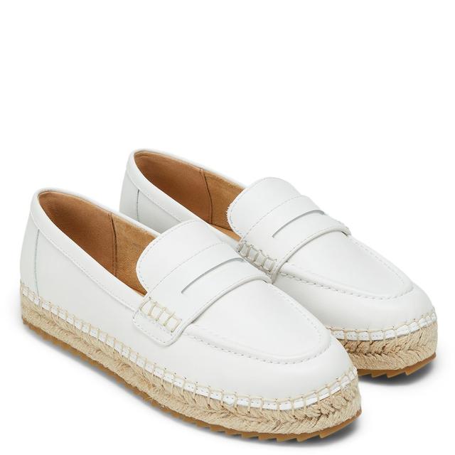 Espadrilės moterims, Balta, Gem  espadrilles