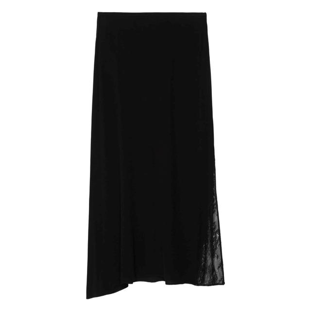 Maxi sijonas moterims, Juoda, Jayla soft